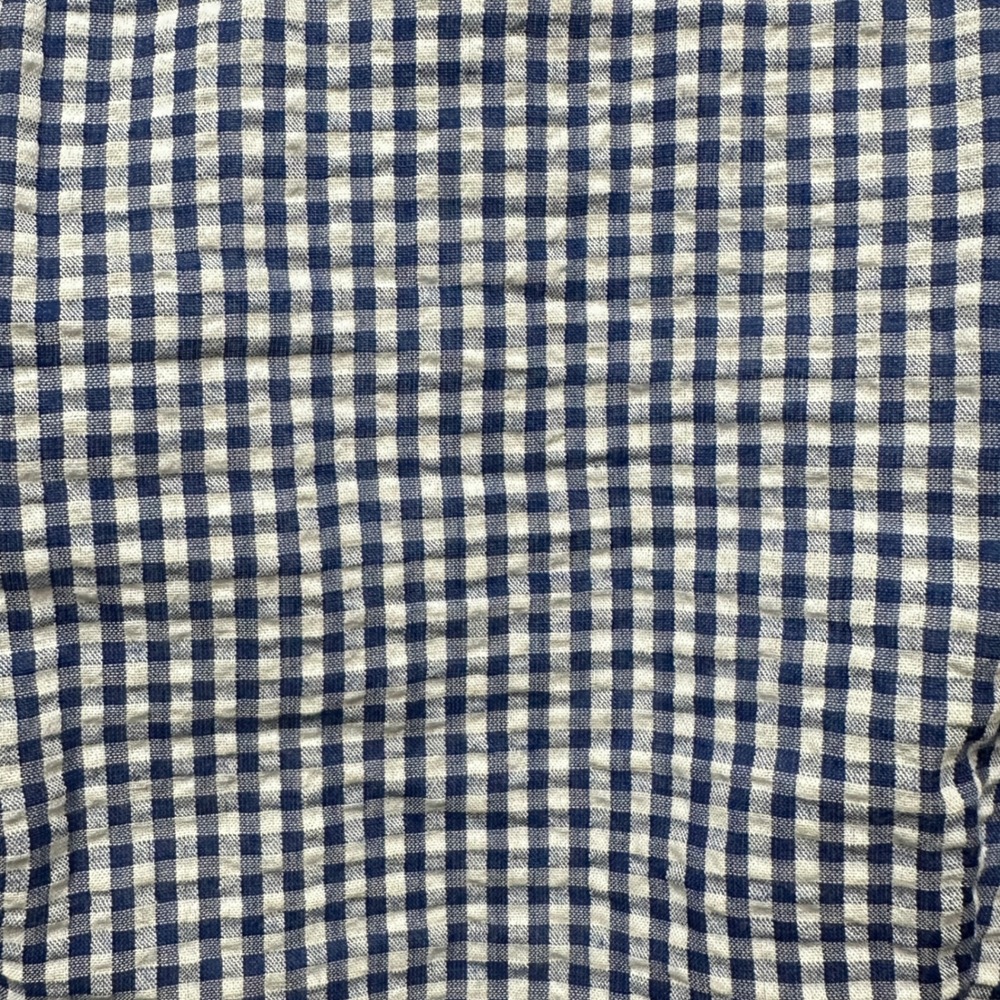 Duffield Lane NEW Murphy Dress Womens XS Gingham Tiered Cotton Seersucker Preppy - Picture 14 of 15